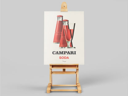 Campari Soda Drinks Posters