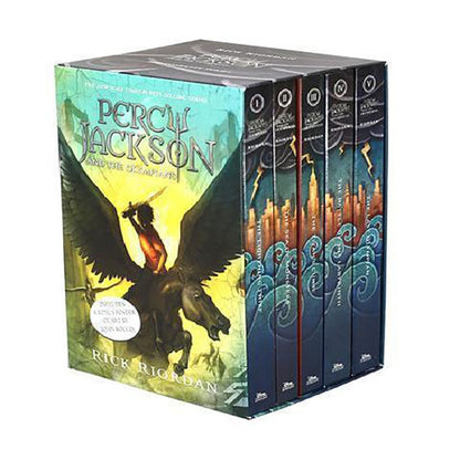 5 Books/Set Percy Jackson & The Olympians Book Set