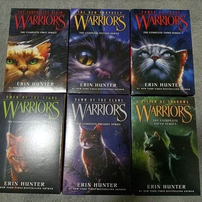 Set of 6 book Cat Samurai Part One Two Three Four Complete Set