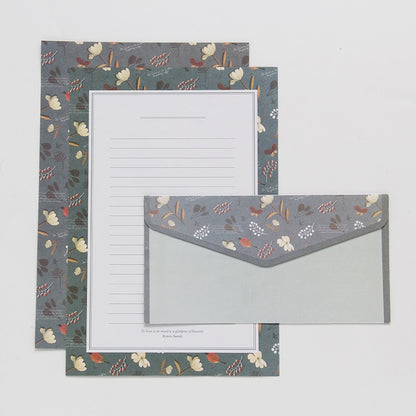 9 pcs/lot Postcard Letter Stationery Paper Envelope Vintage Envelopes