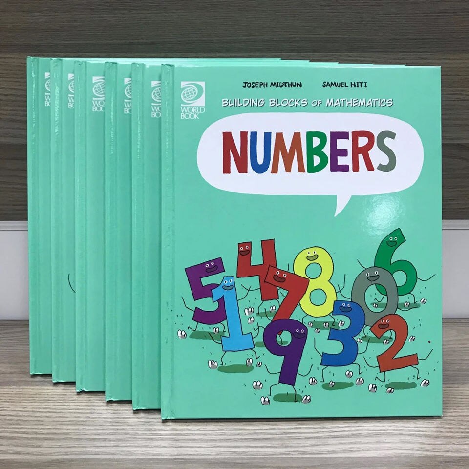 6 Books Set Building Blocks of Mathematics Numbers