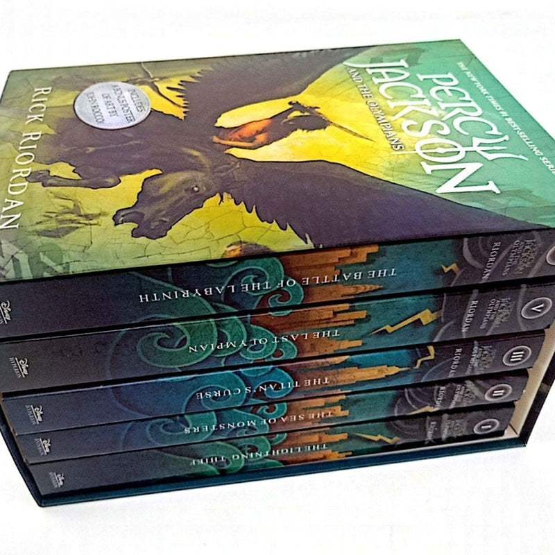 5 Books/Set Percy Jackson & The Olympians Book Set