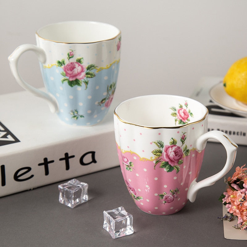 Ceramic Bone China Coffee Mugs