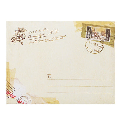 12Pcs Set Antique Vintage Mini Envelopes