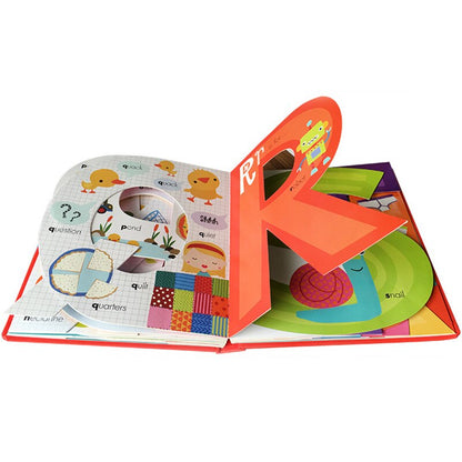 My Awesome Alphabet Book ABC Word book with letter shaped 56 pages