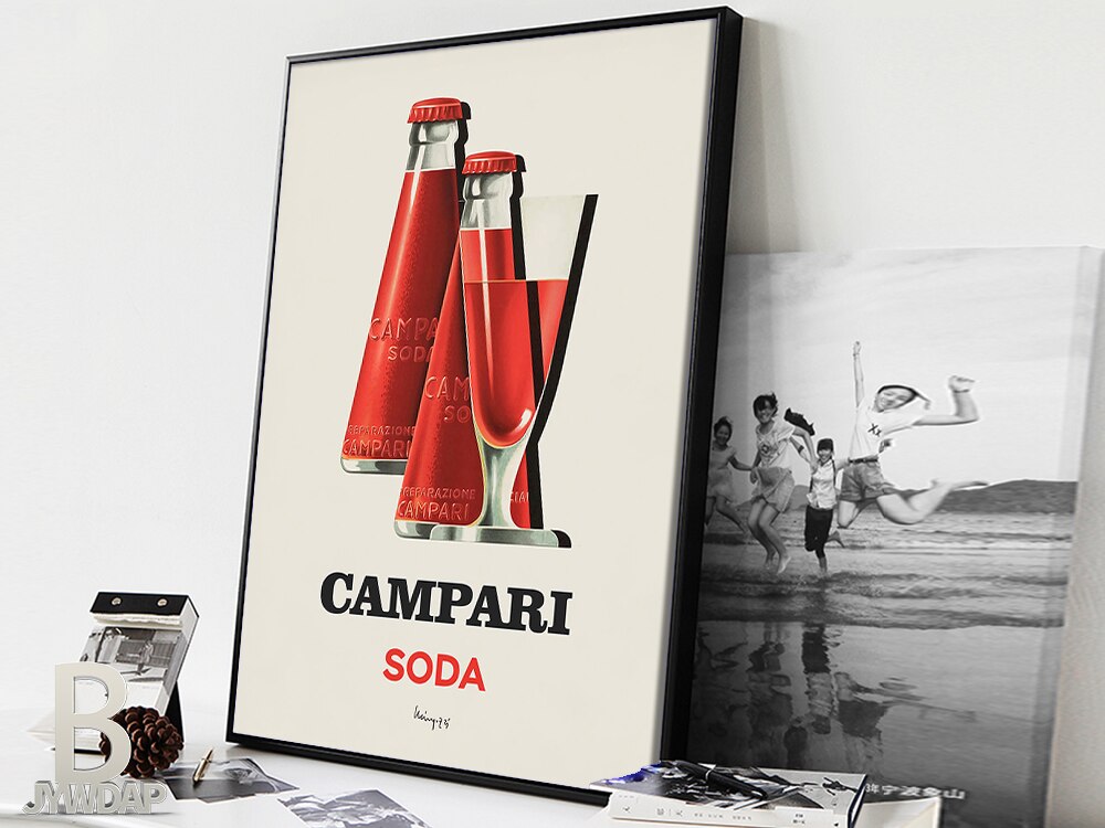 Campari Soda Drinks Posters