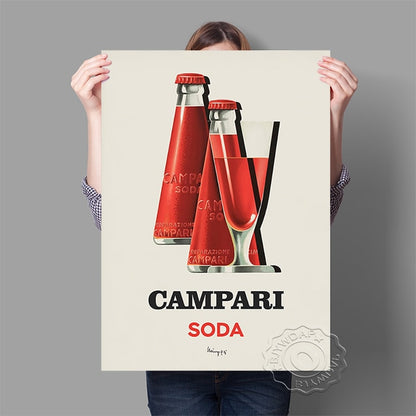 Campari Soda Drinks Posters