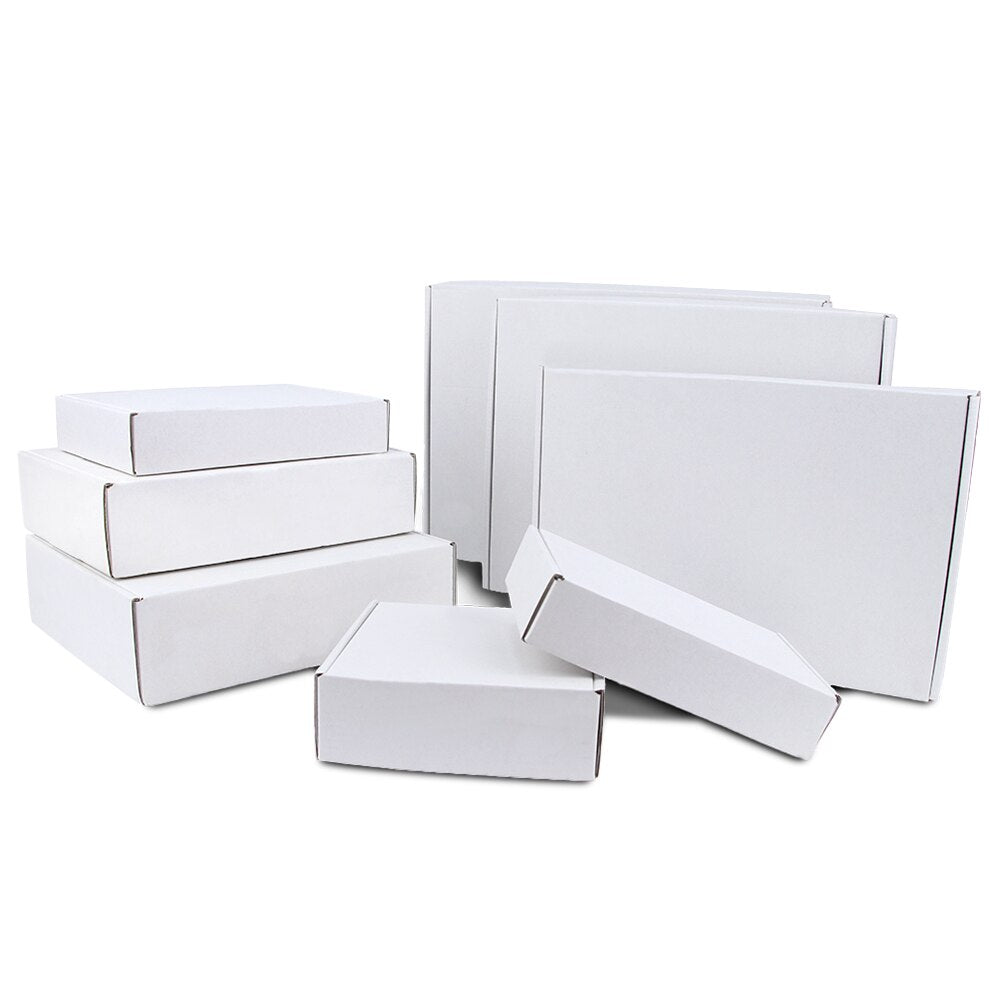 5pcs 10pcs White gift box