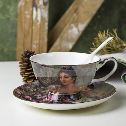 Cup and Saucer 1 PC Set Bone China