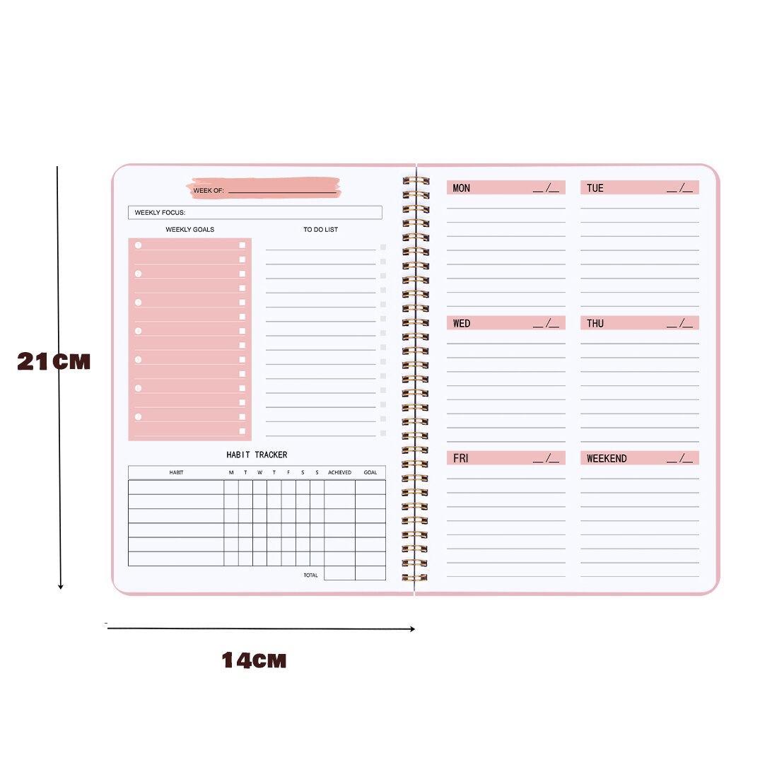 2023 A5 Diary Notebook