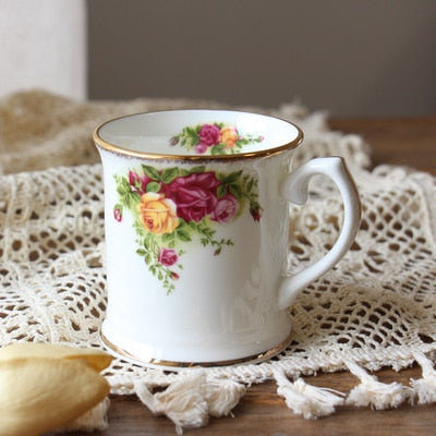 Afternoon Tea Set Old Town Rose European English Bone China