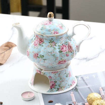 Ceramic Teapot 400ML With Heating Base