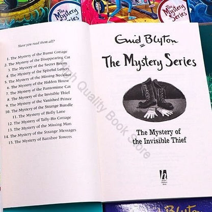 15 Books Children's Books by Enid Brighton The Mystery Series Livros