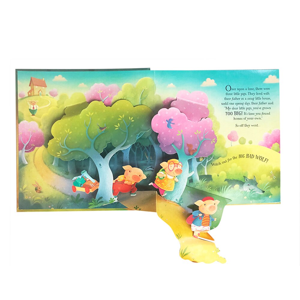 The Three Little Pigs Pop-Up Book Usborne