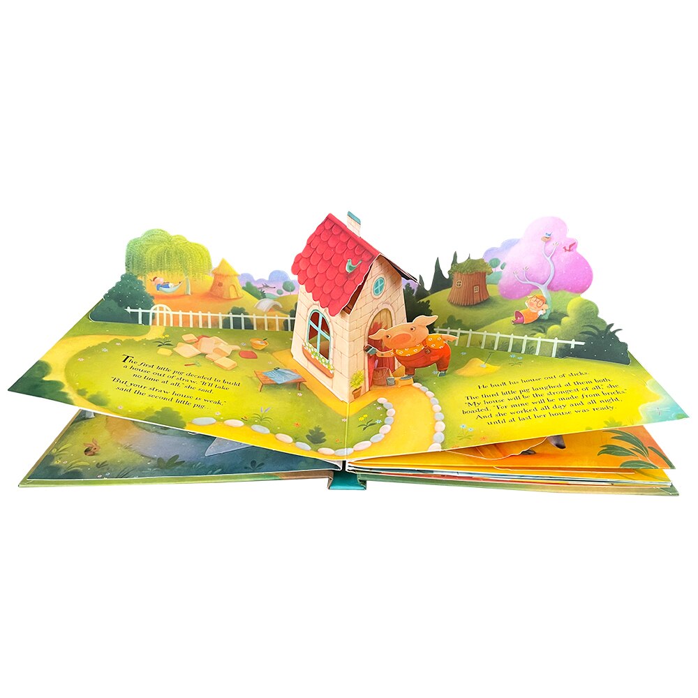 The Three Little Pigs Pop-Up Book Usborne