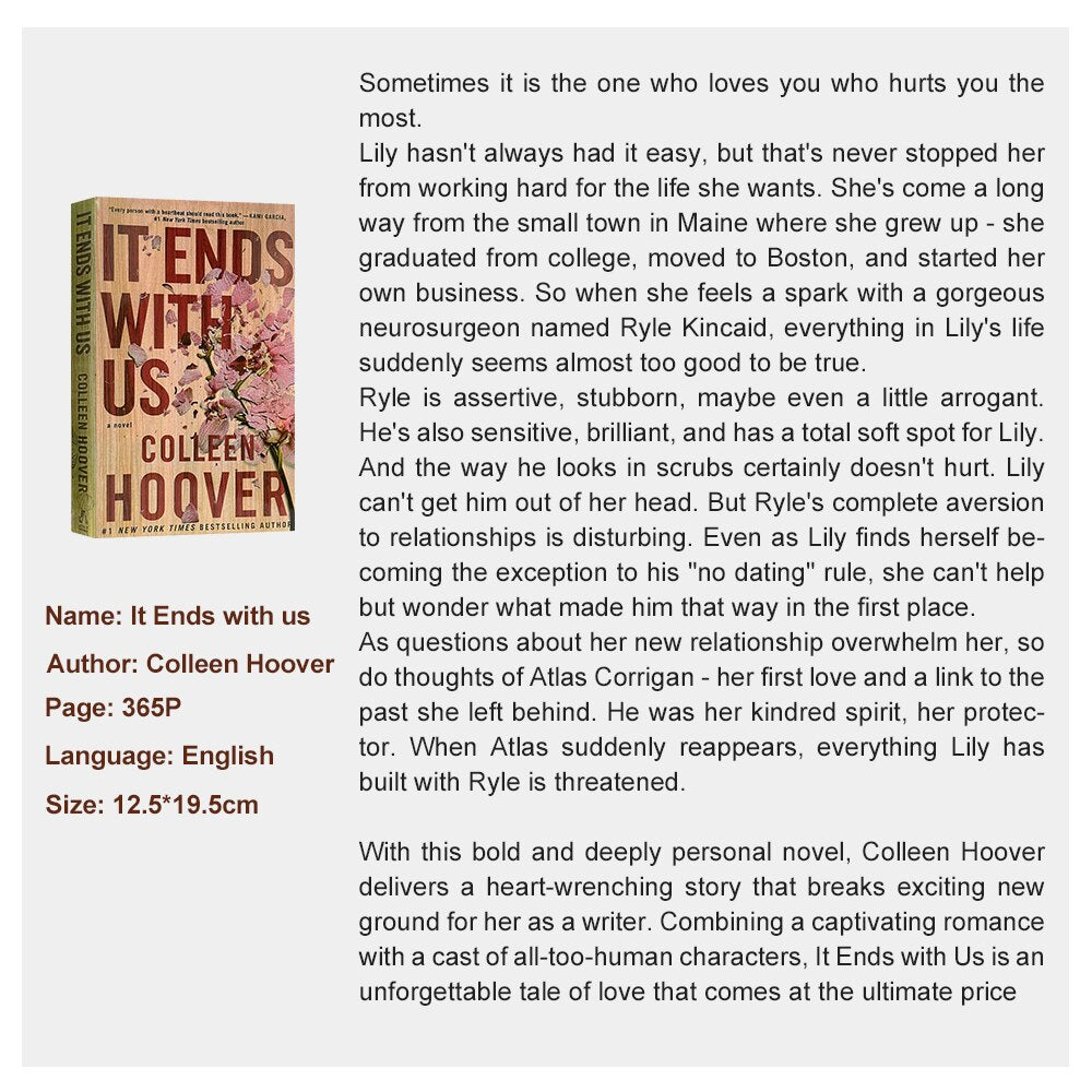 It Ends with Us by Colleen Hoover