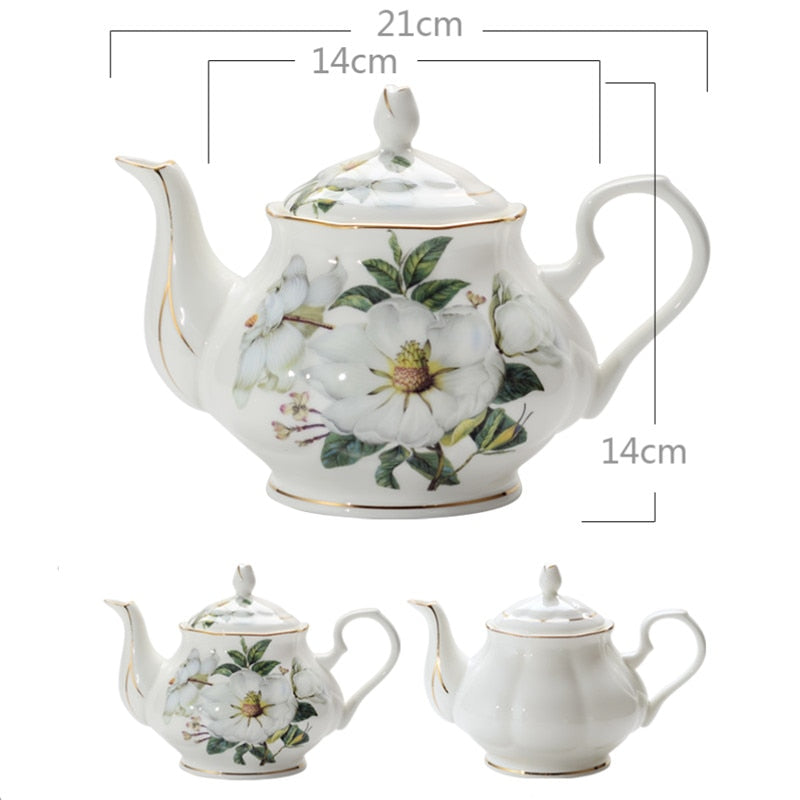 Vinrito Bone China Tea Pot Large Capacity