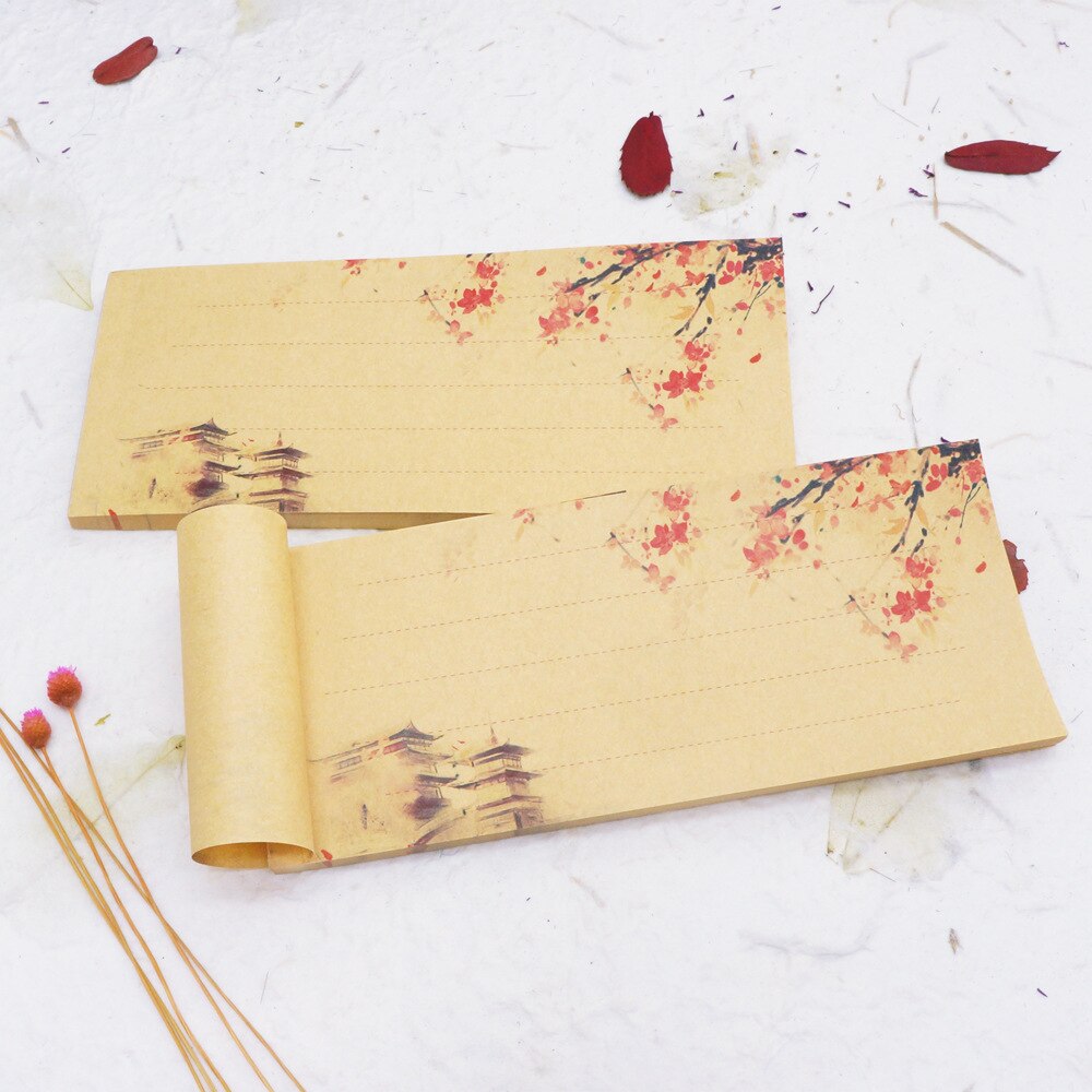 1PCS Creative Retro Strip Diary Memo Pad