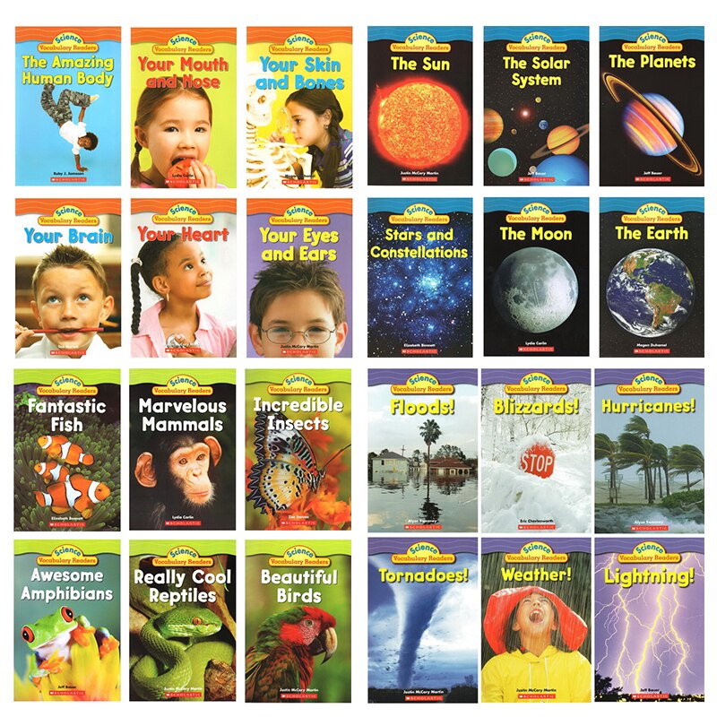 Science Vocabulary Readers Series For Children