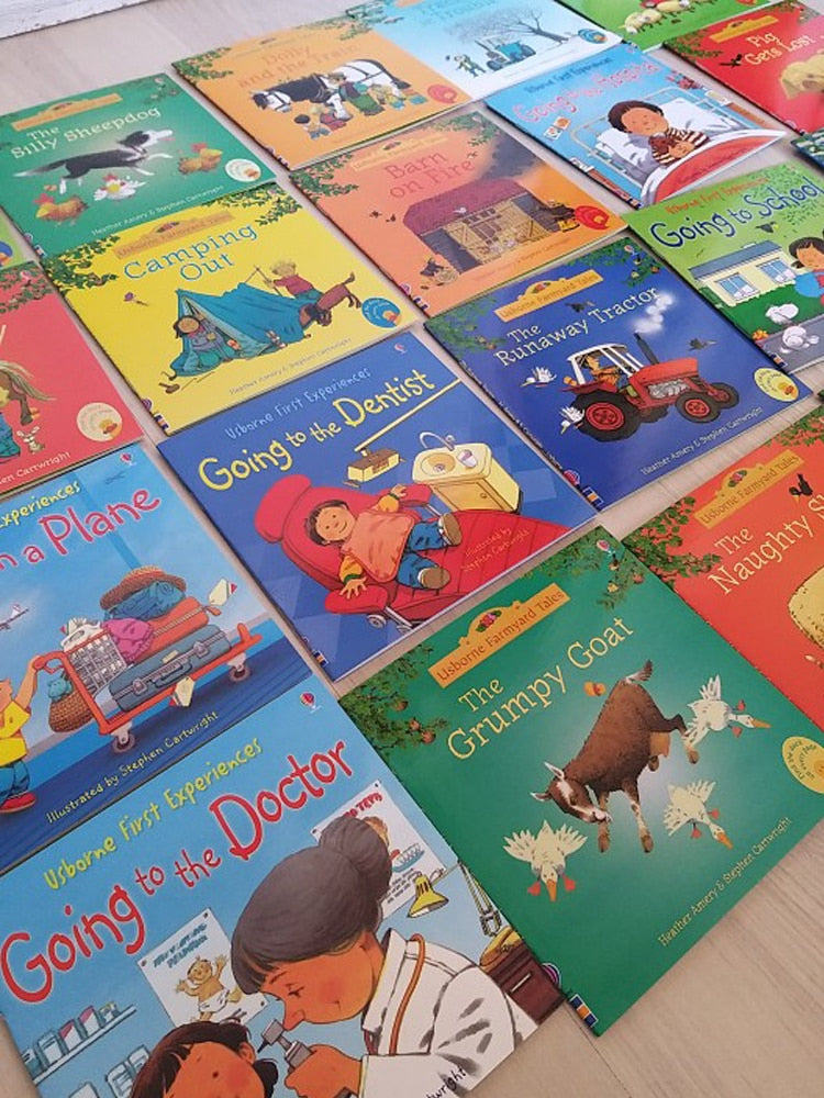 20 Books Set 15x15cm Usborne Picture Books