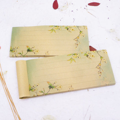 1PCS Creative Retro Strip Diary Memo Pad