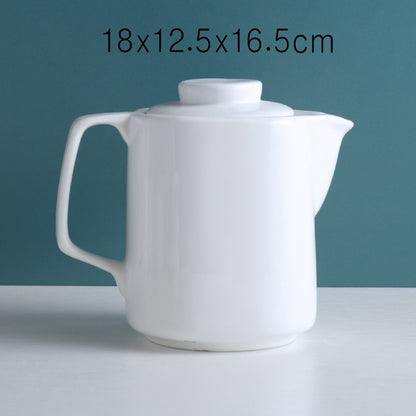 White Coffee Pot 700-1000ml