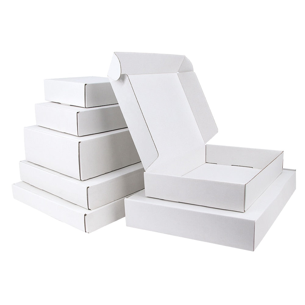 5pcs 10pcs White gift box