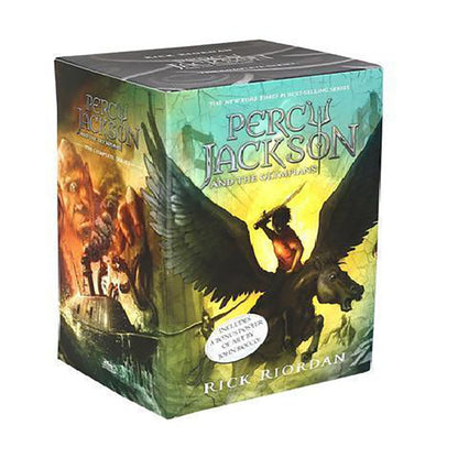 5 Books/Set Percy Jackson & The Olympians Book Set