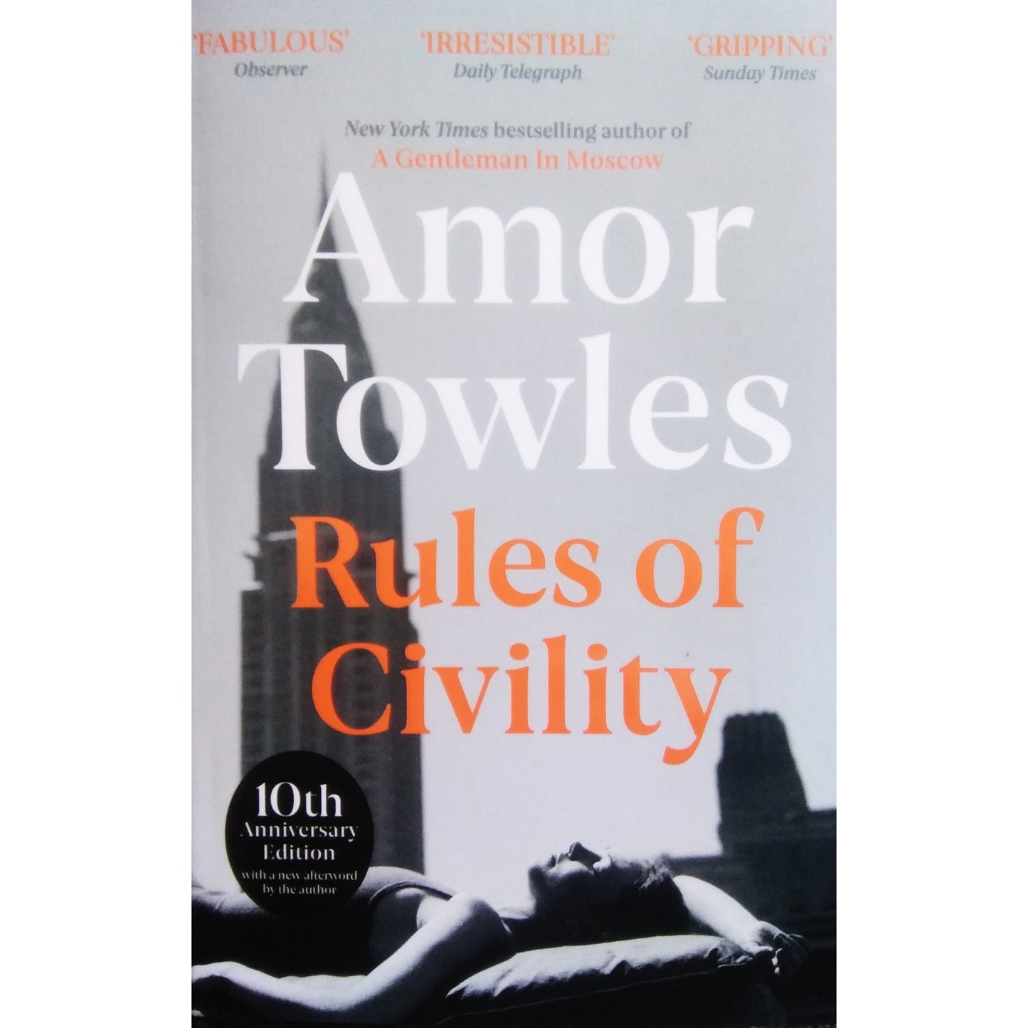 Rules of Civility by Amor Towles